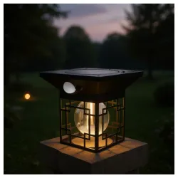 Solarna lampa sa senzorom pokreta