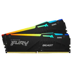 RAM DDR5 Kingston 64GB (2x32GB kit) 6000MHz Fury Beast RGB KF560C30BBEAK2-64