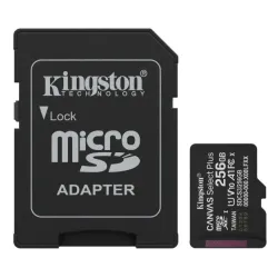 Micro SD Kingston 256GB SDCS3/256GB + adapter