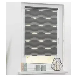 Zebra zavesa siva 85x150cm