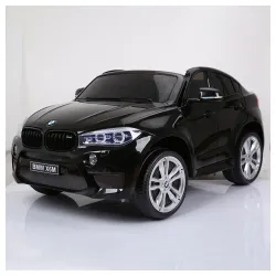Dvosed BMW X6 M - Crni Auto na akumulator za decu