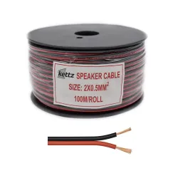 Zvučnički kabl 2x0.50mm Kettz ZK-05 100mROLL