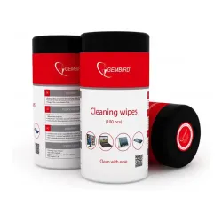 Gembird vlažne maramice za čišćenje ekrana/pak 100kom