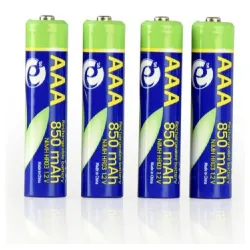 EG-BA-AAA8R4-01 ENERGENIE 850mAh AAA, PAK4 CK, ready-to-use PUNJIVE NiM baterije (rechargeable)