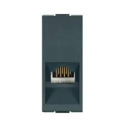 Komunikacijska priključnica RJ45 antracit