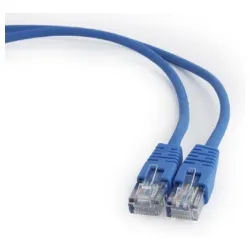 PP12-0.25M/B Gembird mrezni kabl, CAT5e UTP Patch cord 0,25m blue