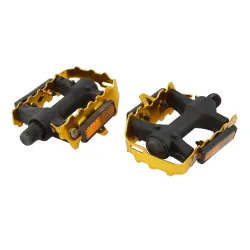 PEDALA ALU/PVC ŽUTA 9/16" 105/92x80 mm