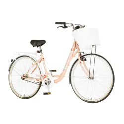 Bicikl venssini diamante 26x1.3/8" roze beli