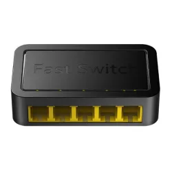 Cudy FS105D LAN 5-Port 10/100 Switch auto-negotiation RJ45 ports