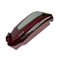 Kućište za baterije elektro bicikla 22" (model GLX-A-1-2; 4 baterije) crveno