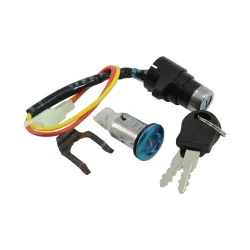 Kontakt brava sa ključem za elektro bicikl (sa 2 kabla)