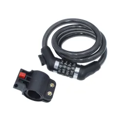 Brava spiralna na šifru 12x1200 mm sa 4 broja crna