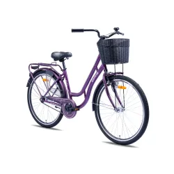 Bicikl GALAXY GIULIA 26"/1 ljubičasta/bela MAT