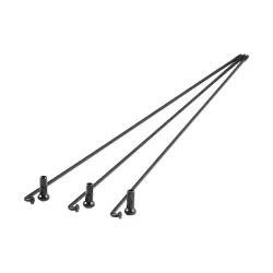 Žica CRNA (14G/2.00 mm) sa niplom 270 mm