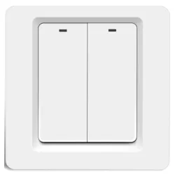 ZIGBEE-SWITCH-DS102 Gembird RSH Tuya WiFi Pametni kucni prekidac sa 2tastera EU Standard