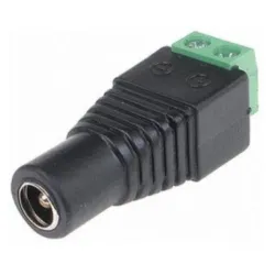 CON-DCF-01 Gembird zenski DC konektor na sraf za video nadzor (cena za1kom, pakovanje 10kom)