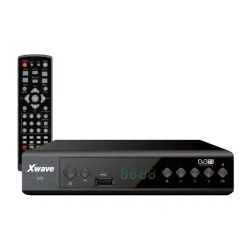 Xwave M4 DVB-T2 Set Top Box,LED,scart,HDMI,USB,media player,metalno kućište