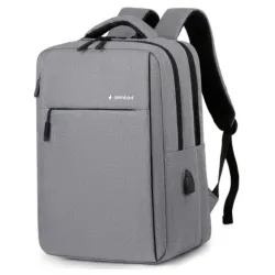 NCC-15-KLB012 Gembird Ranac poslovni Sivi za laptop 15,6inc 41x30x15cm USB konektor, 950g