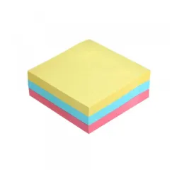 Kocka samolepljivi listići  YIDOO 300 lis, 75x75 PASTEL