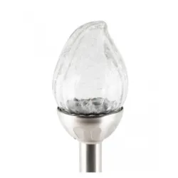 Solarna bastenska lampa sa staklenom glavom MX815, Ni-MH akumulator 1.2V - 600 mAh, 80x380 mm