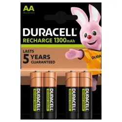 Duracell 1300mAh AA R3 MN2400, PAK4 CK,punjive NiMH baterije (rechargeable Duralock StayCharged 3g)