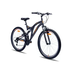 Bicikl GALAXY FACTOR 600 26"/18 siva/narandžasta MAT