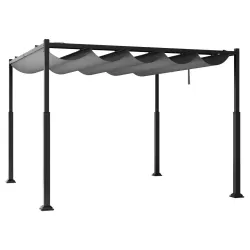 Venturo Prestige 3x3m Siva Pergola Čelična konstrukcija