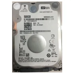 HDD 2.5 500GB WD5000LUCX WD 16MB 5400RPM SATA 7mm