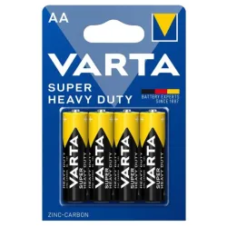 VARTA Superlife AA 1.5V R6P SUPER HEAVY DUTY, PAK4 CK, Cink-karbon baterije