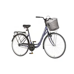 Bicikl venssini diamante 26x1.3/8" ljubičasto braon