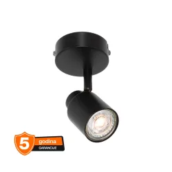 OSRAM PRIMAL crna spot lampa 1xGU10
