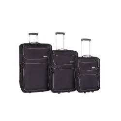 ENOVA BARCELONA set kofera 3/1 - crna