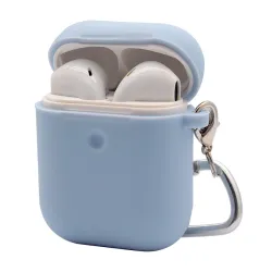 Zastitna futrola za Airpods sivo plava