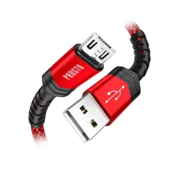 USB 2.0 kabel, USB A- USB micro B, 1m