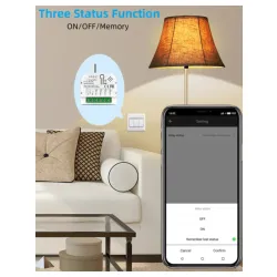 SMART-4GANG Tuya Wifi DIY Self-locking daljinski upravljac Smart Switch relejni modul DC 5V/7-32V AC