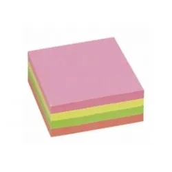 Kocka samolepljivi listići STICK NOTES Yidoo 300 lis, 75x75 NEON 037124
