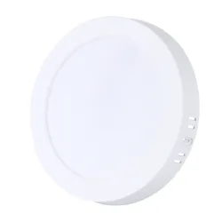 XLED 24W 6500K Nadgradni okrugli LED panel plasticni ,2640Lm,φ290*31mm, Ra80, IP20