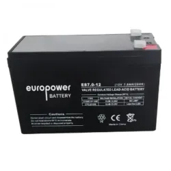 UPS Battery Europower ES12-7 12V 7Ah