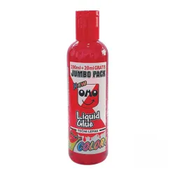 Lepak OHO 200ml + 20ml tečni slime vodoperiv crveni