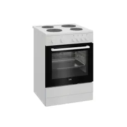 Šporet električni Beko FBE66000WD širina 60cm/ventilator/4x strujna ringla