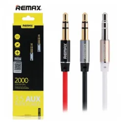 AUX Audio kabl L200 (3,5mm st. jack-3,5mm st. jack) crveni 2m  REMAX