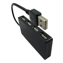 UHB-U2P4-02 ** Gembird USB2.0 4-port HUB, black (279)