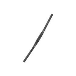 Volan alu crna boja fitnes 600x31.8mm, ravan