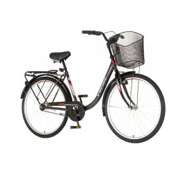 Bicikl venssini venecija 26" sivo crveni