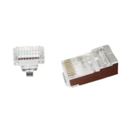 LC-PTF-01/10 Gembird Universal pass-through CAT5 FTP plug 8P8C cena pakovanja (10kom u pakovanju)