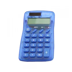 Kalkulator Genie 825 (Olympia), džepni, plavi