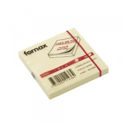 Samolepljivi listići Fornax 100 lis, 75x75 žuti