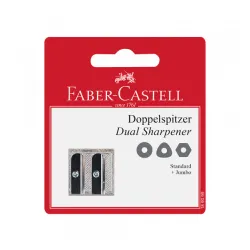 Rezač metalni Faber Castell dupli blister 263314
