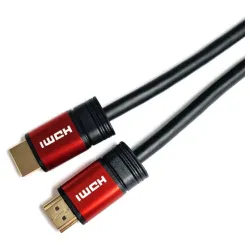 HDMI na HDMI kabl 2.1  RED 24Gold 8K (m/m) 3m