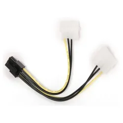 CC-PSU-6 Gembird Internal power adapter Molex - 6-Pin for PCI express video cards 15cm